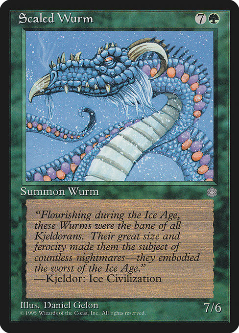 Scaled Wurm - Ice Age #262