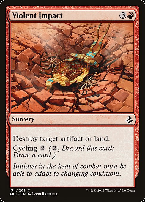 Violent Impact - Amonkhet #154