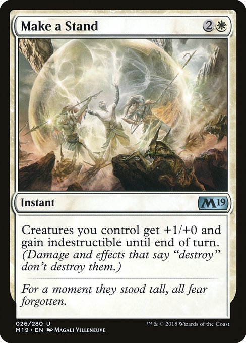 Make a Stand - Core Set 2019 #26