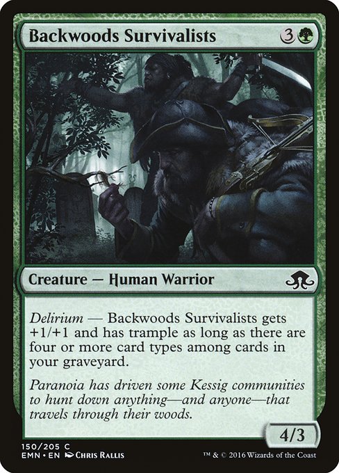 Backwoods Survivalists - Eldritch Moon #150