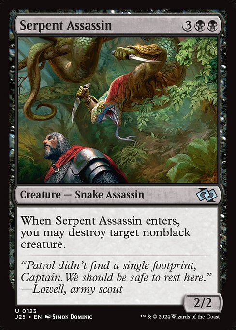 Serpent Assassin - Foundations Jumpstart #123