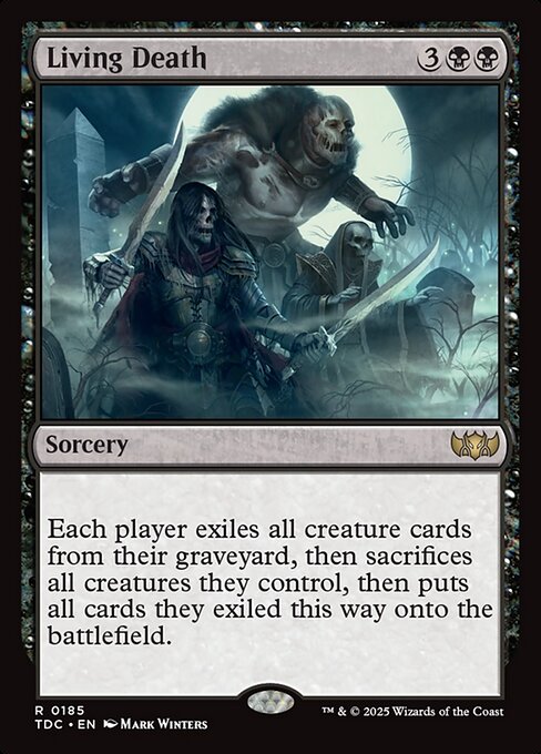 Living Death - Tarkir: Dragonstorm Commander #185