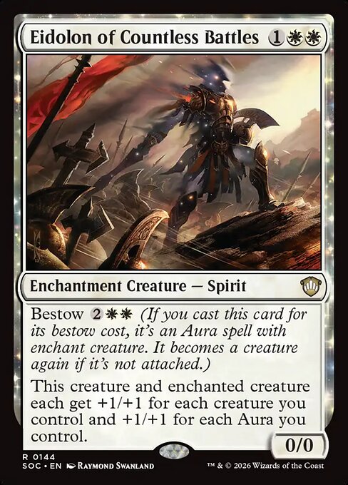 Eidolon of Countless Battles - Secrets of Strixhaven Commander #144