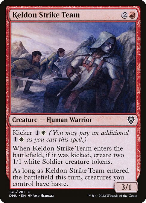 Keldon Strike Team - Dominaria United #136