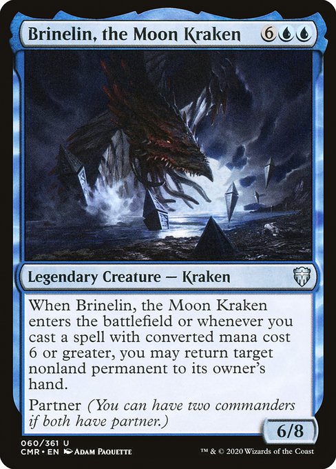 Brinelin, the Moon Kraken - Commander Legends:  - 60 - Near Mint