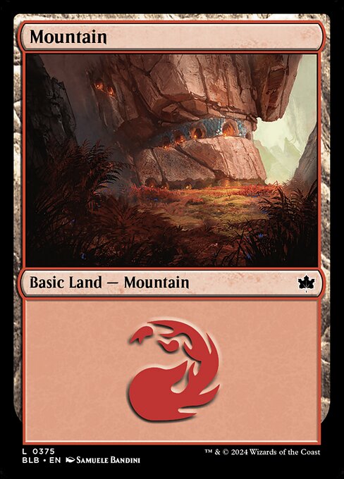 Mountain (0375) - Bloomburrow #375