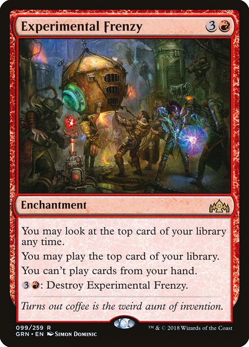 Experimental Frenzy - Guilds of Ravnica #99