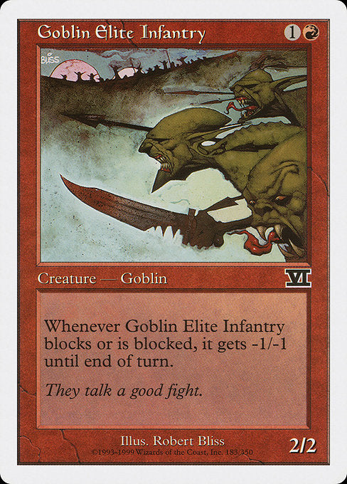 Goblin Elite Infantry - Classic Sixth Edition #183