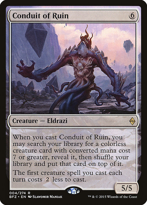 Eldrazi Scion Token (004) - Battle for Zendikar #4