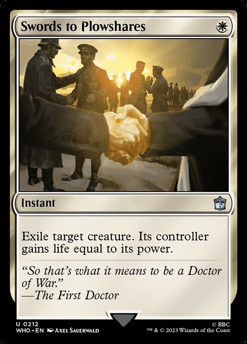 Swords to Plowshares - Doctor Who #212
