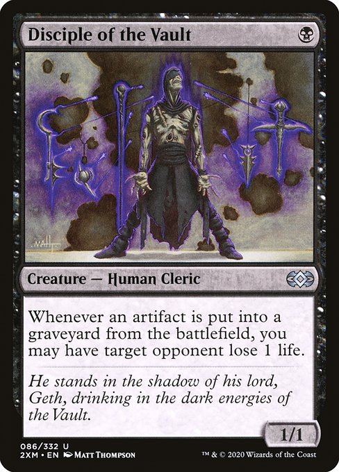 Disciple of the Vault - Double Masters #86