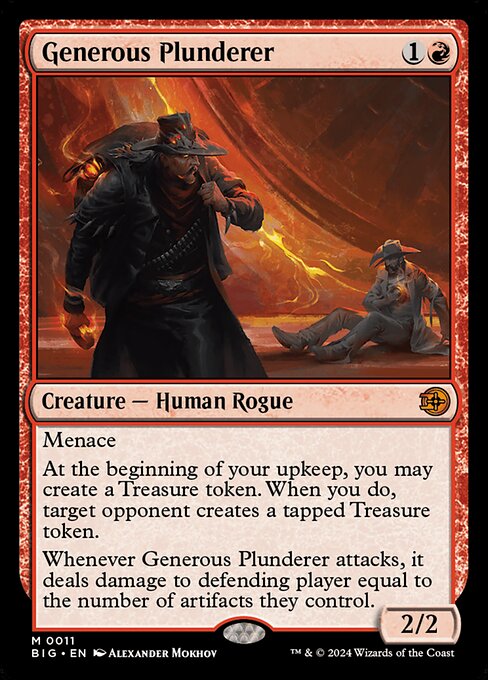Generous Plunderer - The Big Score #11