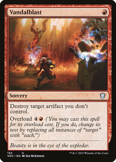 Vandalblast - Crimson Vow Commander #152