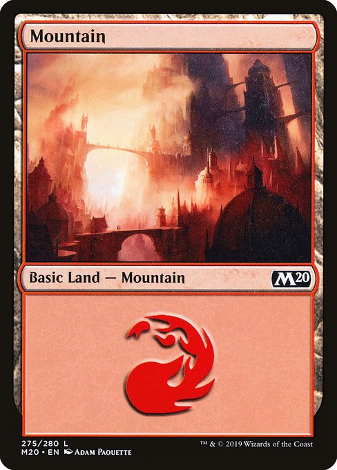Mountain (275) - Core Set 2020 #275
