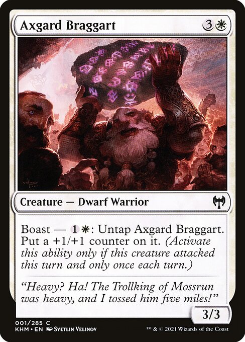 Axgard Braggart - Kaldheim #1