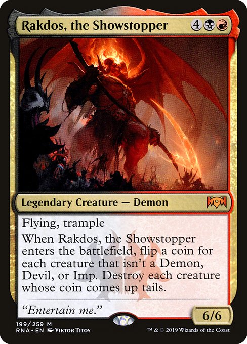 Rakdos, the Showstopper - Ravnica Allegiance #199