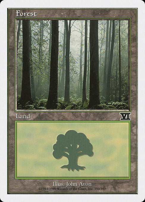 Forest (350) - Classic Sixth Edition #350