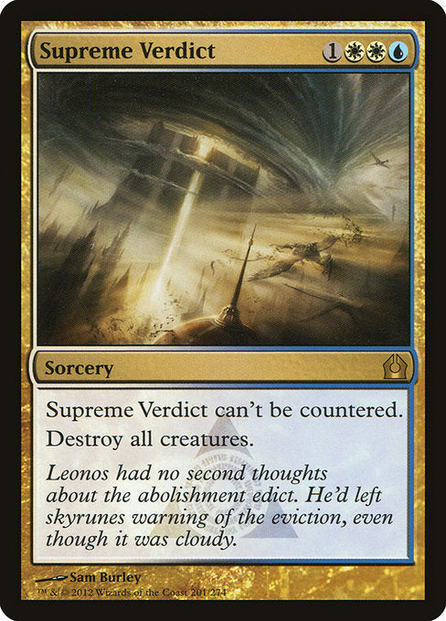 Supreme Verdict - Return to Ravnica #201