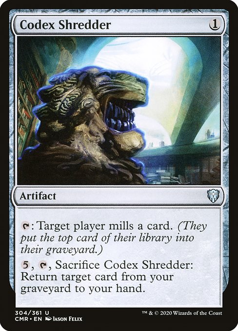 Codex Shredder - Commander Legends #304