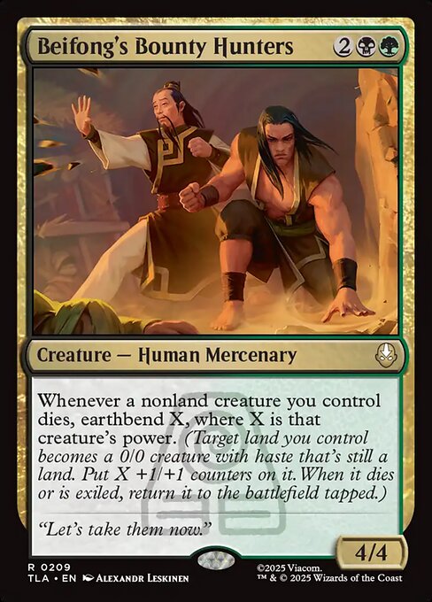 Beifong's Bounty Hunters - Avatar: The Last Airbender #209
