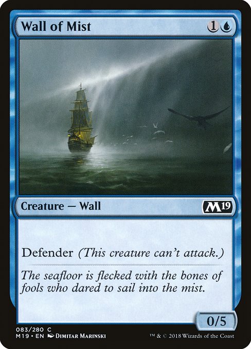 Wall of Mist - Core Set 2019 #83