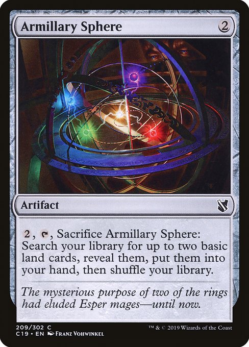 Armillary Sphere - Commander 2019 #209