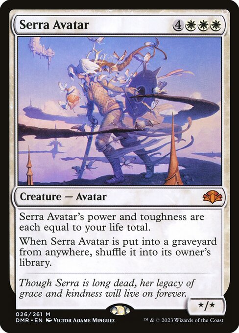 Serra Avatar - Dominaria Remastered #26