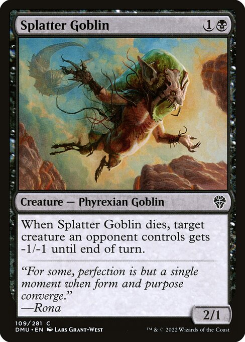 Splatter Goblin - Dominaria United #109