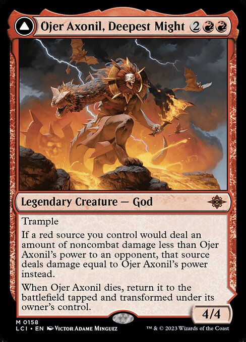 Ojer Axonil, Deepest Might - The Lost Caverns of Ixalan #158
