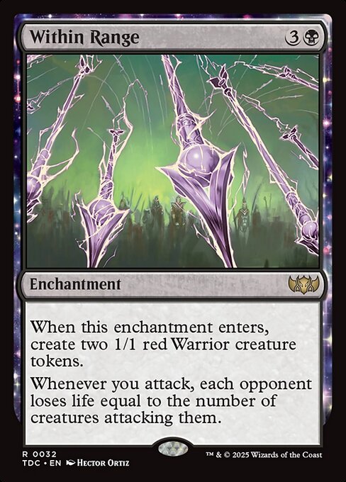 Within Range - Tarkir: Dragonstorm Commander #32