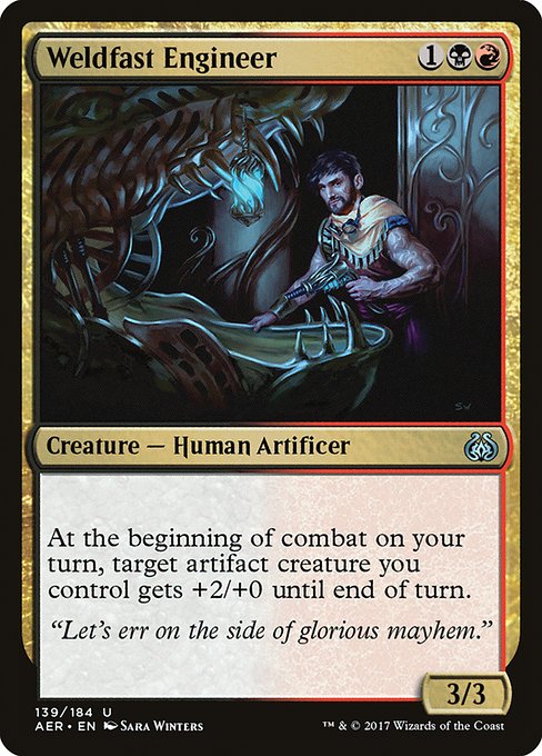 Weldfast Engineer - Aether Revolt:  - 139 - Near Mint