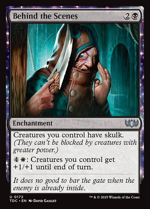 Behind the Scenes - Commander: Tarkir: Dragonstorm:  - 172 - Near Mint