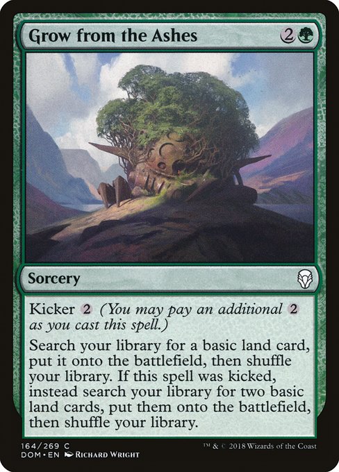 Grow from the Ashes - Dominaria #164