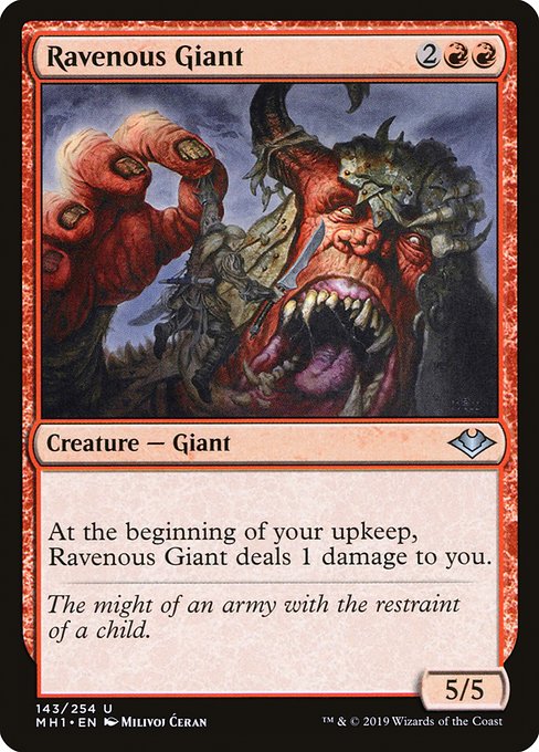 Ravenous Giant - Modern Horizons #143