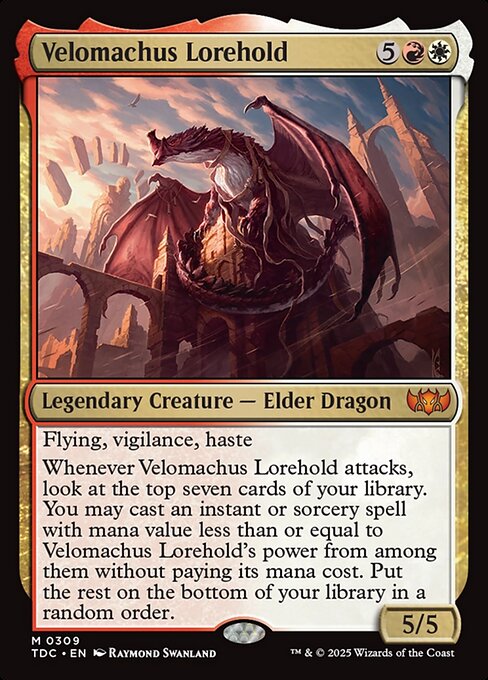 Velomachus Lorehold - Tarkir: Dragonstorm Commander #309