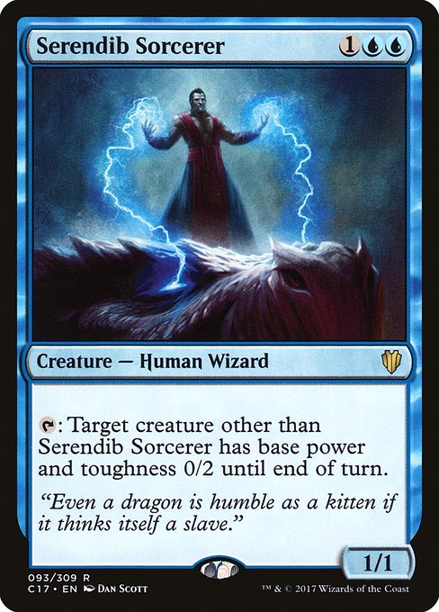 Serendib Sorcerer - Commander 2017 #93