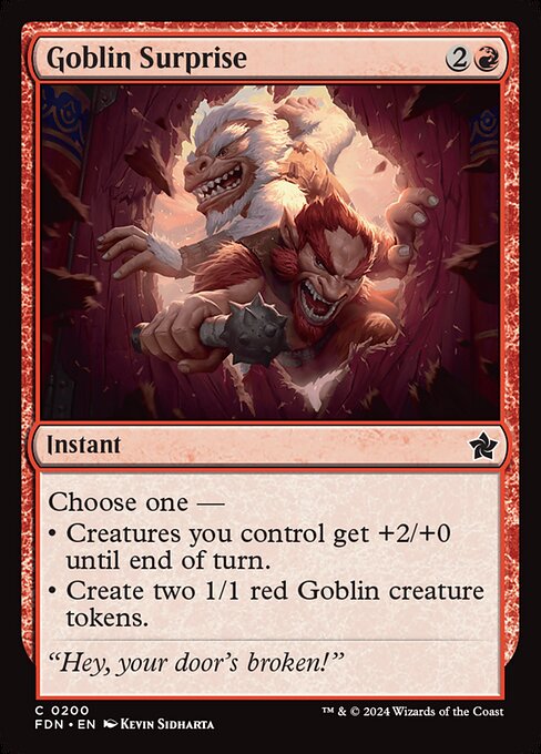 Goblin Surprise - Foundations #200