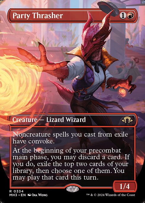 Party Thrasher (Borderless) - Modern Horizons 3 #334