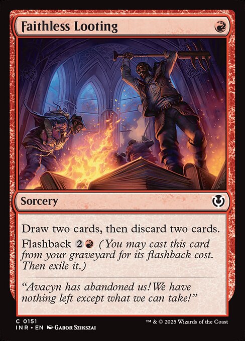 Faithless Looting - Innistrad Remastered #151