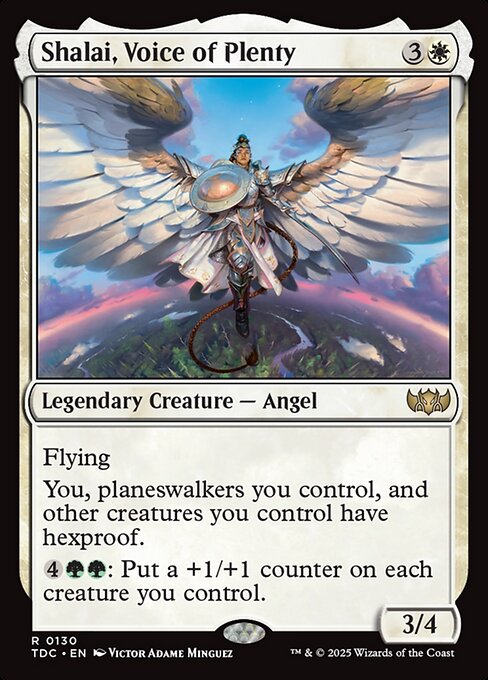 Shalai, Voice of Plenty - Tarkir: Dragonstorm Commander #130