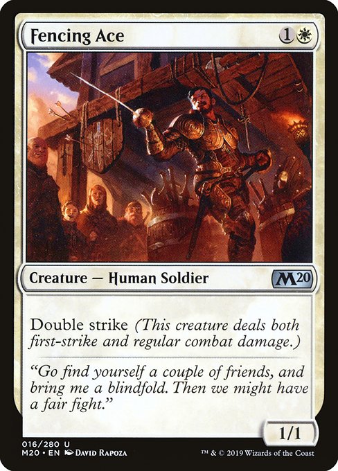 Fencing Ace - Core Set 2020 #16