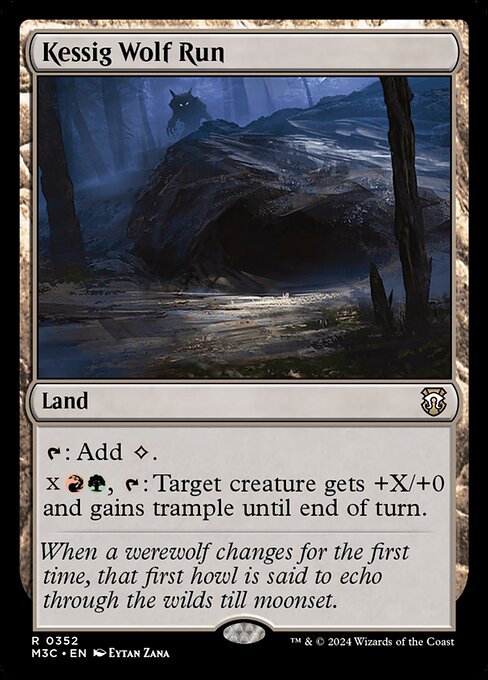 Kessig Wolf Run - Modern Horizons 3 Commander #352