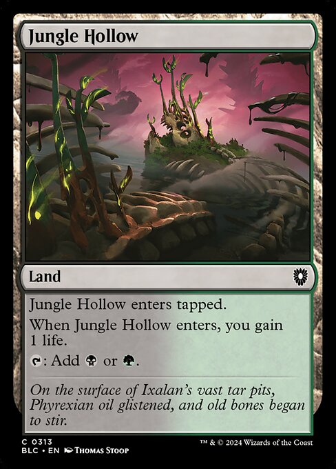 Jungle Hollow - Bloomburrow Commander #313