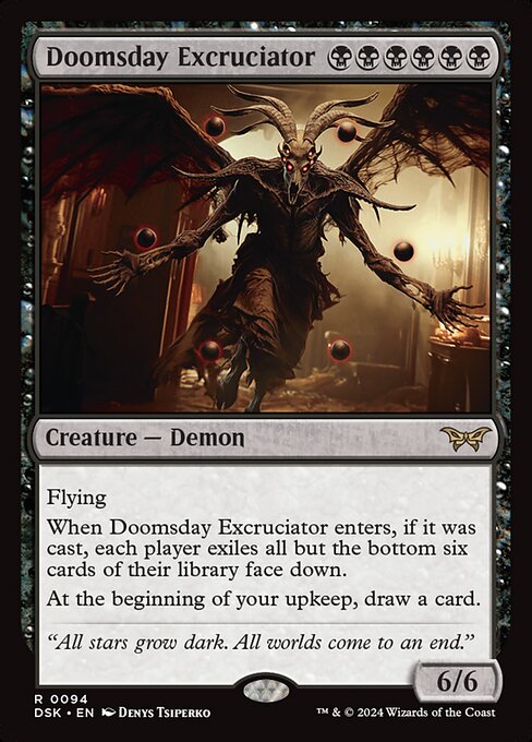 Doomsday Excruciator - Duskmourn: House of Horror #94