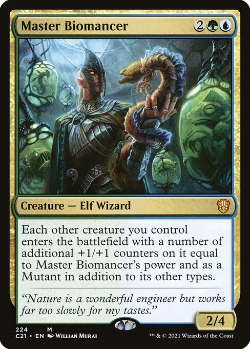 Master Biomancer - Commander 2021 #224