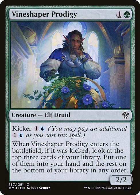 Vineshaper Prodigy - Dominaria United #187