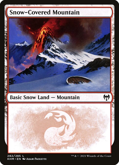 Snow-Covered Mountain (282) - Kaldheim #282