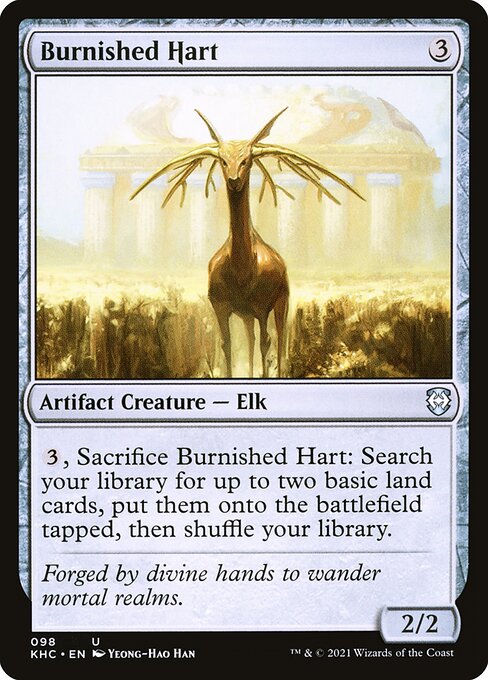 Burnished Hart - Kaldheim Commander #98