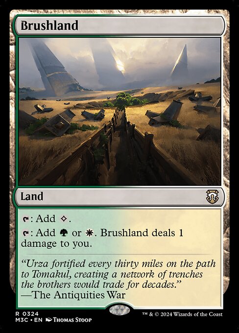 Brushland - Modern Horizons 3 Commander #324