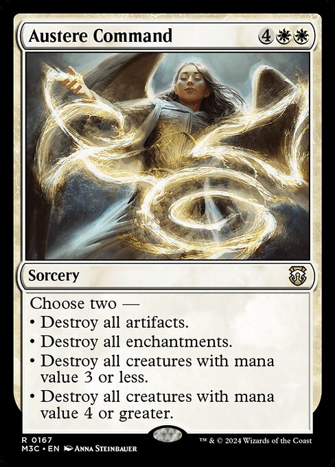 Austere Command - Modern Horizons 3 Commander #167